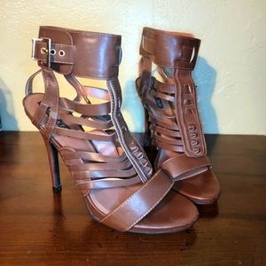 Valencia heeled gladiator sandal